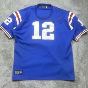 VTG Louisiana Tech Bulldogs Terry Bradshaw 12 Jersey Mens 3XL Blue Gridiron SPOT